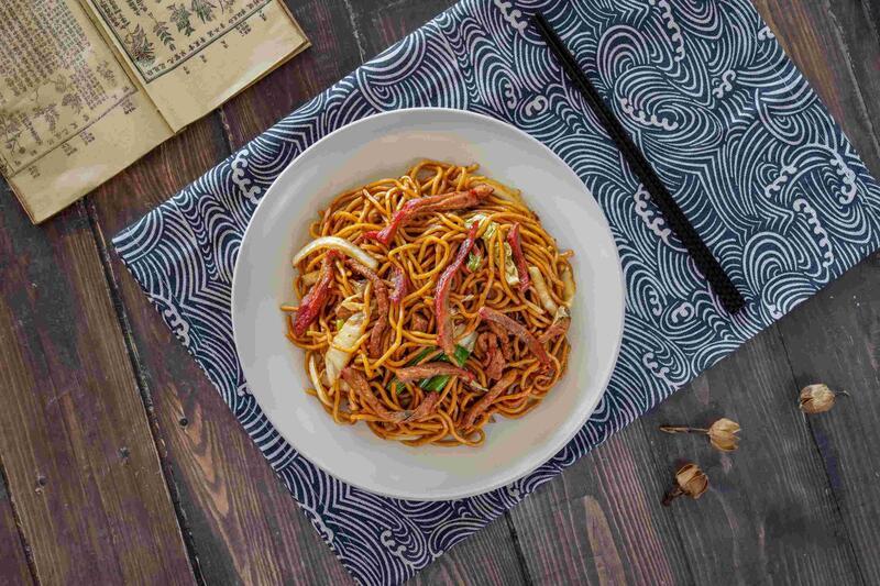 Roast Pork Lo Mein
